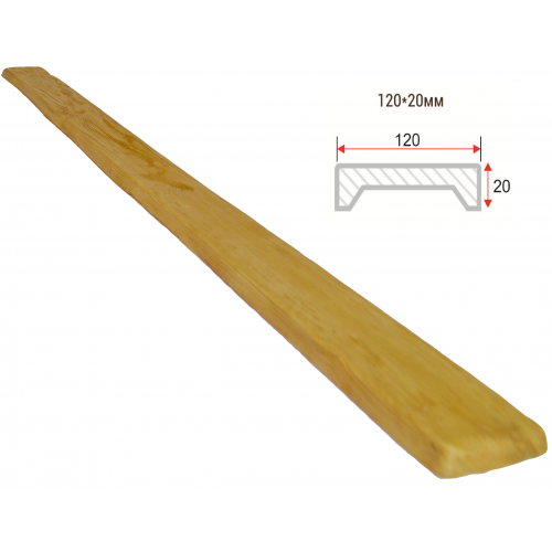 Фото Доска декоративная Модерн120х20мм  Сосна длина 3,0 метра