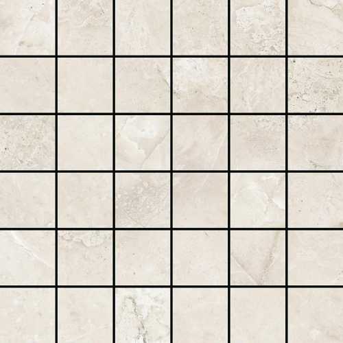 Фото Мозаика из керамогранита Bonaparte Mosaic Elba Pearl 48х48 (298х298х9.8 мм)