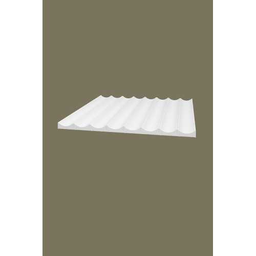 Фото Рейка под покраску Cosca RX014 Белая (31х12х2800 мм)