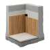 Маленькое фото Угловой профиль Wallpanels Decaro D1184, 3 метра