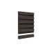 Маленькое фото Рейка молдинг Decor Dizayn Венге 610-67SH (10х20х3000)