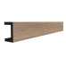 Маленькое фото Рейка молдинг Decor Dizayn 613-90SH (30х50х3000)