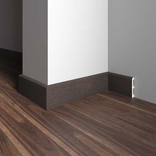 Фото Плинтус напольный, влагостойкий Decor Dizayn 706-93SH (80*13*2400)