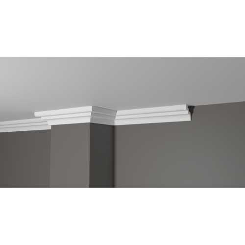 Фото Карниз под покраску из полистирола Decor Dizayn DD39 (46х42х2000 мм))