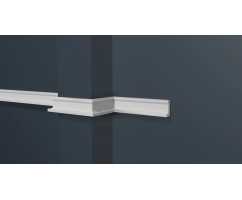 Молдинг под покраску Decor Dizayn DD628 из полистирола (20х10х2000 мм)
