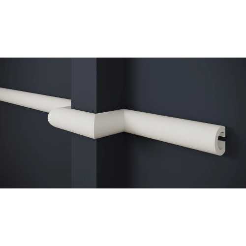 Фото Молдинг под покраску Decor Dizayn DD634 из полистирола (30х23х2000 мм)