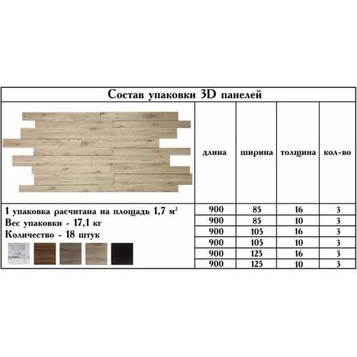 Фото Стеновые ламинированные панели Finitura 3D Дуб Бардо (1 уп= 1.7 м2)