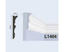 Карниз под покраску HIWOOD L1404 из фитополимера (150х31х2000 мм)