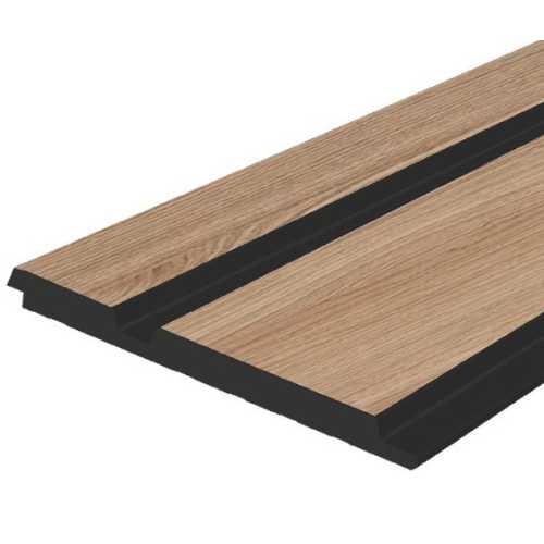 Фото Декоративная панель HIWOOD LV133 BR417K под дерево (120 × 12 × 2700 мм)