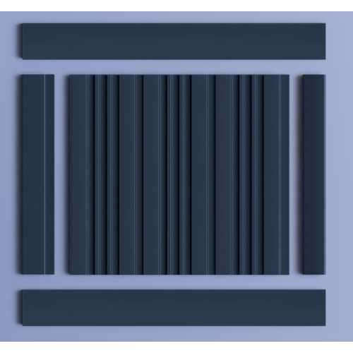 Фото Декоративная панель HIWOOD LV121 BU22 (120 × 12 × 2700 мм)