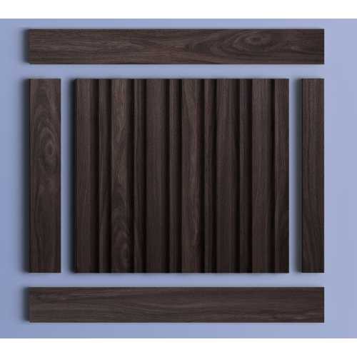Фото Декоративная панель HIWOOD LV122 BR395 (120 × 12 × 2700 мм)