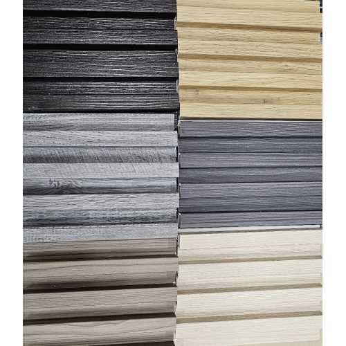 Фото Стеновые панели ПВХ Legno Бетон Известковый, 166*24*2750 мм