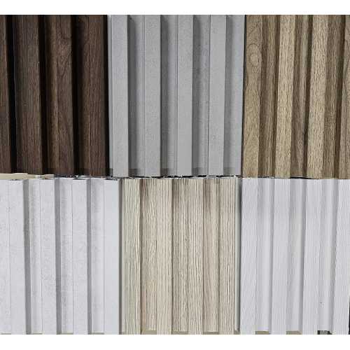 Фото Стеновые панели ПВХ Legno Бетон Известковый, 166*24*2750 мм