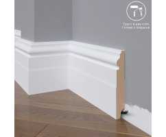 Плинтус напольный под покраску 31-136-22 Madest Decor MDF (136х22х2400 мм)