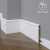 Плинтус напольный под покраску 06-100-12 Madest Decor MDF (100х12х2400 мм)