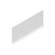 Плинтус алюминиевый Neexy 60 Белый Муар (60*10*2500)