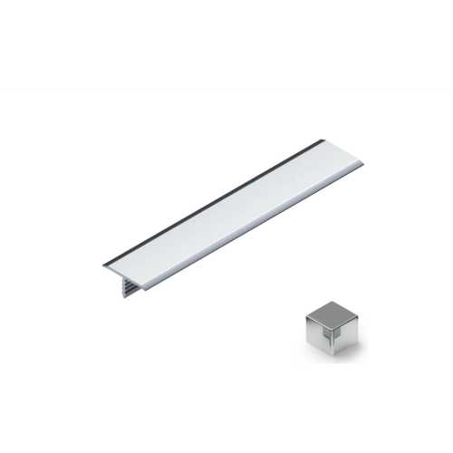 Фото Профиль Т-образный плоский алюминий 15 мм Neexy PV35-03 (серебро блестящее), 2.7 метра