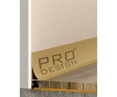 Плинтус щелевой Pro Design Corner L584 Анодированный шампань Плинтус щелевой Pro Design Corner L584 Анодированный шампань