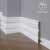 Плинтус напольный под покраску 24-136-16 Madest Decor MDF (136х16х2400 мм)