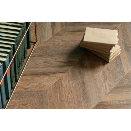 Фото Плитка ПВХ Vinilam Chevron Нормандия RI153610CL4, 43 класс (1293х305х8.5 мм)