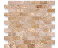 Мозаика из натурального камня Caramelle Emperador Light POL 48х23 (298х298х4 мм) Мозаика из натурального камня Caramelle Emperador Light POL 48х23 (298х298х4 мм)