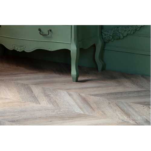 Фото Плитка ПВХ Vinilam Chevron Шампань RI153616CL4, 43 класс (1293х305х8.5 мм)