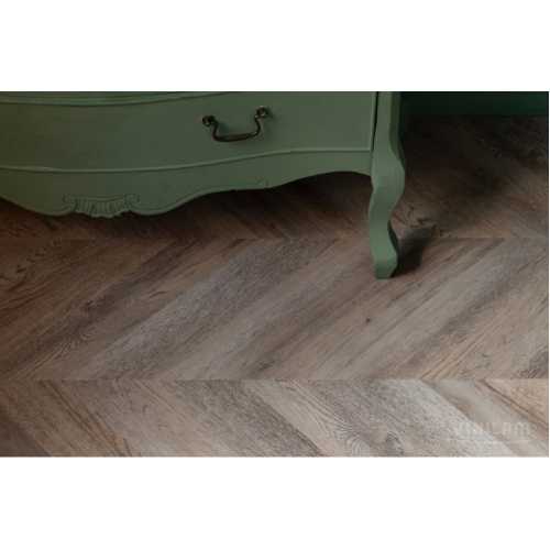 Фото Плитка ПВХ Vinilam Chevron Шампань RI153616CL4, 43 класс (1293х305х8.5 мм)