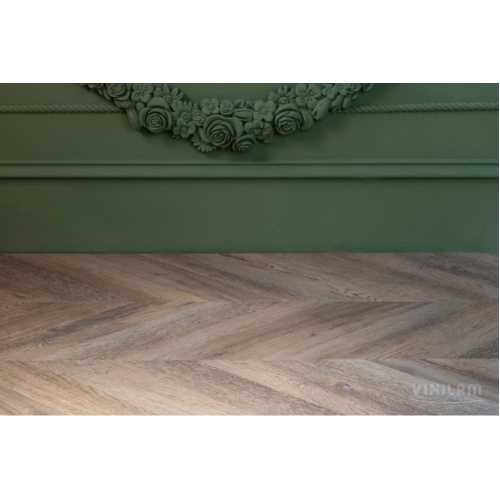 Фото Плитка ПВХ Vinilam Chevron Шампань RI153616CL4, 43 класс (1293х305х8.5 мм)