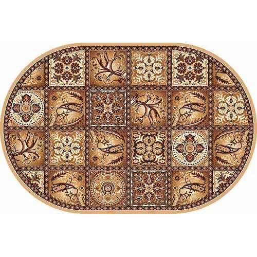 Фото Ковер Merinos Laguna d494 BEIGE 1,50*1,90 овал