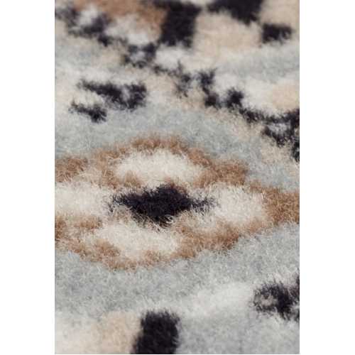 Фото Ковер Merinos Sierra D504, BLUE-BROWN овал 2,00*4,00
