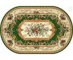 Ковер Merinos Laguna 5439 GREEN ОВАЛ 1,80*2,50 