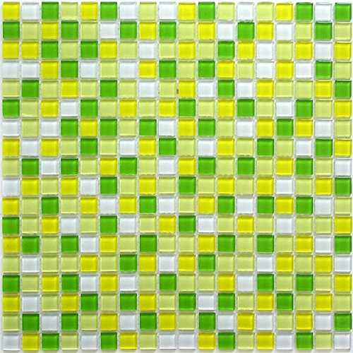 Фото Мозаика стеклянная Bonaparte Tropic 15х15 (300х300х4 мм)