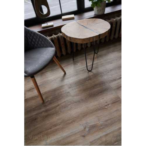 Фото Плитка ПВХ Vinilam Ceramo Дуб Биль 8895-EIR, 43 класс (1520х225х5.5 мм)