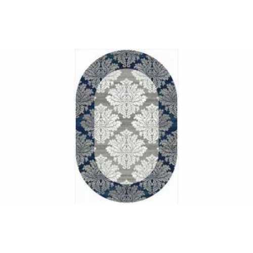 Фото Ковер Merinos Silver d213 GRAY-BLUE 0,80*1,50 овал