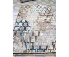 Ковер Merinos Matrix D591 CREAM-BLUE 1,60*2,30