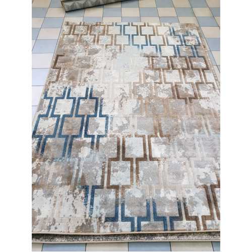 Фото Ковер Merinos Matrix D591 CREAM-BLUE 1,60*2,30
