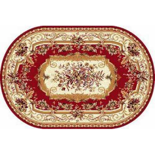 Фото Ковер Merinos Laguna 5439 Red Овал 1,50*4,00