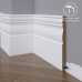 Маленькое фото Плинтус напольный под покраску 24-185-18 Madest Decor MDF (185х18х2400 мм)