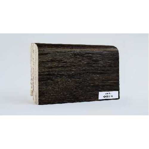 Фото Плинтус напольный шпонированный Finitura Дуб арт.024, 100*15 мм