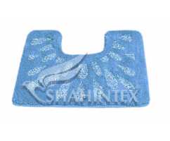 Коврик SHAHINTEX РР LUX 50*60 голубой 11