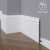 Плинтус напольный под покраску 04-136-10 Madest Decor MDF (136х10х2400 мм)
