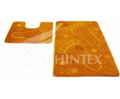 Набор ковриков Shahintex PP Янтарный 66 (50*80+50*50 см) Набор ковриков Shahintex PP Янтарный 66 (50*80+50*50 см)