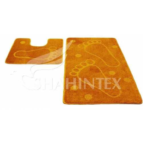Фото Набор ковриков Shahintex PP Янтарный 66 (50*80+50*50 см)