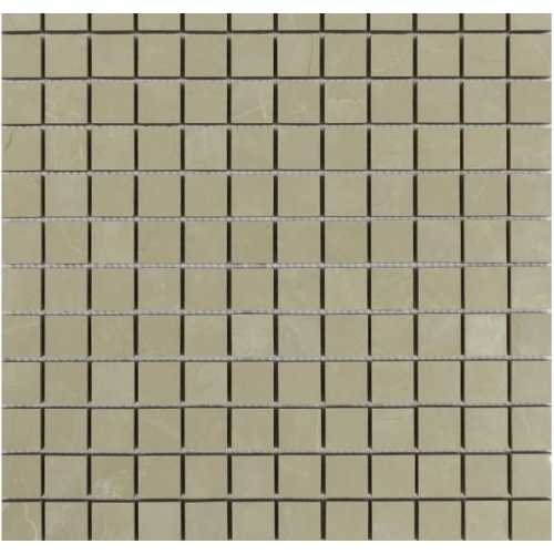 Фото Мозаика из керамогранита Caramelle Nuvola beige 23х23 (300х300х10 мм)