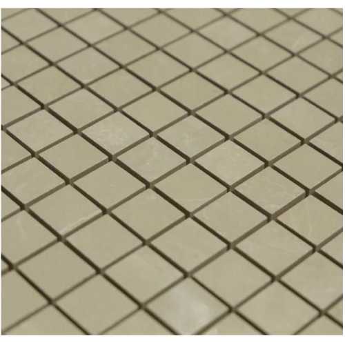 Фото Мозаика из керамогранита Caramelle Nuvola beige 23х23 (300х300х10 мм)