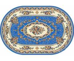 Ковер Merinos Laguna 5439 NAVY ОВАЛ 0,80*1,50 