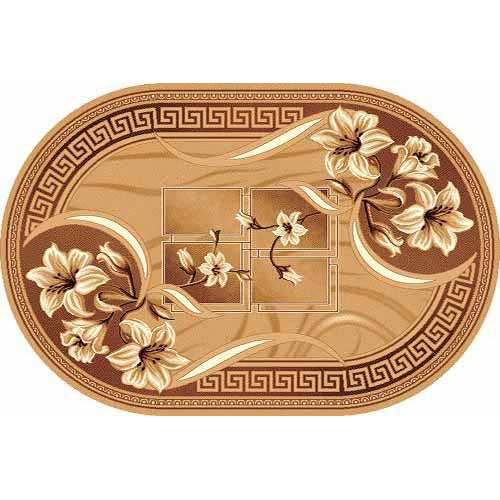 Фото Ковер Merinos Laguna d187 BEIGE овал 0,80*1,50