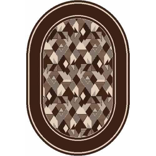 Фото Ковер Novaro (905-91) 0,8*1,5 овал