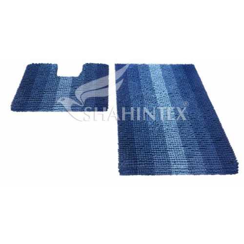 Фото Набор ковриков Shahintex Multimakaron 60*90+60*50 синий