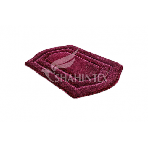 Фото Коврик Shahintex Рremium 60*100 Бордовый 45